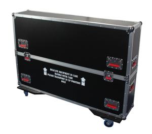 Gator Cases G-TOURLCDV2-5055-X2 audioapparatuurtas Audio-interface Hard case Aluminium, Hout Zwart