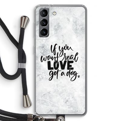 Partner in crime: Samsung Galaxy S21 Transparant Hoesje met koord