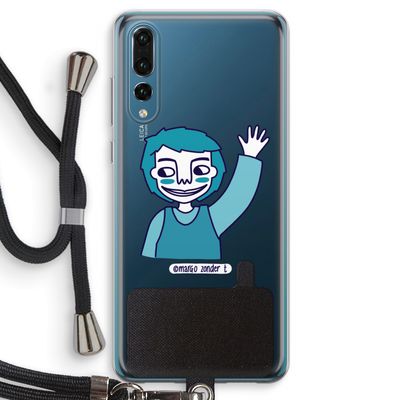 Zwaai: Huawei P20 Pro Transparant Hoesje met koord
