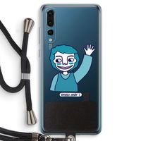 Zwaai: Huawei P20 Pro Transparant Hoesje met koord Zwaai: Huawei P20 Pro Transparant Hoesje met koord
