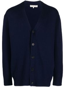 Mackintosh cardigan Stockholm en laine mélangée - Bleu