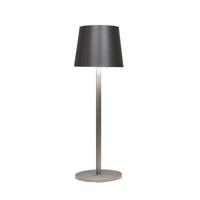 Draadloze tafellamp warm wit dimbaar led inclusief usb kabel 27.5x9 cm antraciet Anna's Collection - Annas collection