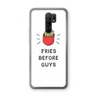 Fries before guys: Xiaomi Redmi 9 Transparant Hoesje