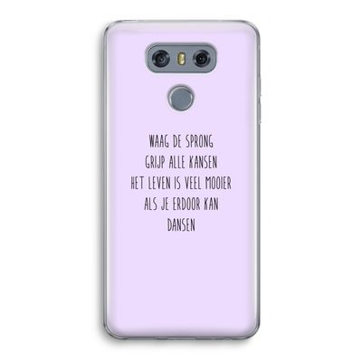 Sprong: LG G6 Transparant Hoesje