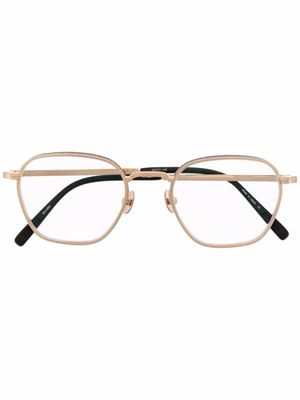 Matsuda lunettes de vue à monture ronde - Or