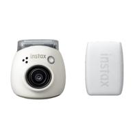 Fujifilm INSTAX PAL digital camera, Milky White + printer mini Link 3, Rose Pink