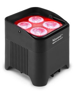 BeamZ BBP54 Battery Uplight LED-lichteffect PAR 4x 12W IP65