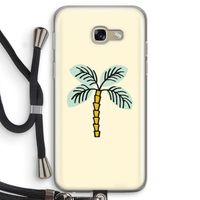 Palmboom: Samsung Galaxy A5 (2017) Transparant Hoesje met koord