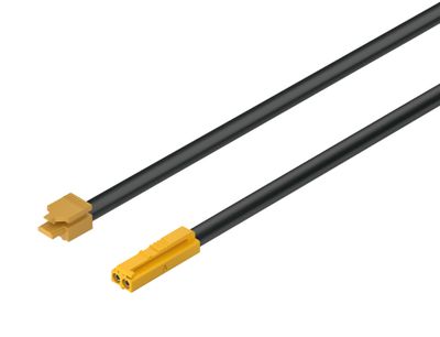 Aansluitkabel 200 cm 12V max 1,5A oranje Loox5 voor LED spots systeem monochroom