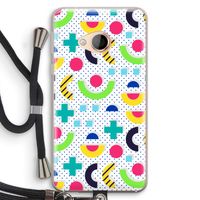 8-bit N°1: HTC U Play Transparant Hoesje met koord
