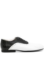 Comme des Garçons Homme Plus derbies bicolores en cuir - Noir