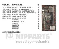 Nipparts Cilinderkop pakking set/kopset J1242191 - thumbnail