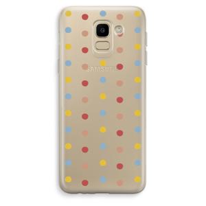 Bollen: Samsung Galaxy J6 (2018) Transparant Hoesje