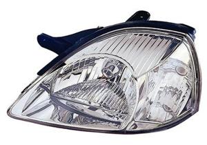 Koplamp links H4 enkel vanaf 2002 , Witte Knipperlicht inclusief MOTOR 8316963