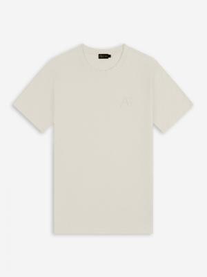 Ab Lifestyle Serenity Tee Ab.ss25035 Print T-shirts White Swan