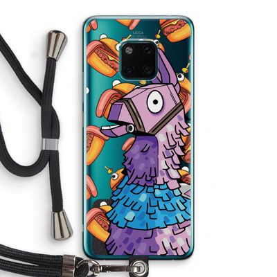 Loot Burger: Huawei Mate 20 Pro Transparant Hoesje met koord