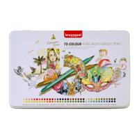 Bruynzeel • expression fineliner / brushpen set 72 kleuren