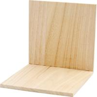 Boekensteun Creativ Company hout 15x15x15cm | 10 stuks