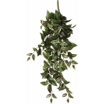 Tradescantia kunstplant - hangplant - 54 x 17 cm - Kamer/kantoor planten