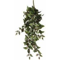 Tradescantia kunstplant - hangplant - 54 x 17 cm - Kamer/kantoor planten