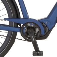 Cortina kettingscherm e-silento donkerblauw
