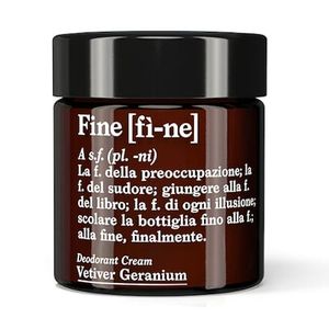 Fine Cosmetic Vetiver Geranium 30g Unisex Deodorantcrème 1 stuk(s)