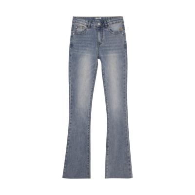 Indian Blue Jeans Winter flare jeansbroek meisjes - blauw