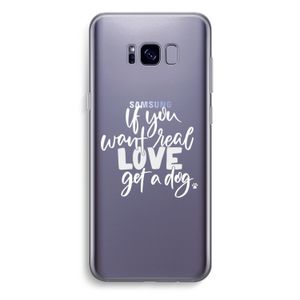 Partner in crime: Samsung Galaxy S8 Plus Transparant Hoesje