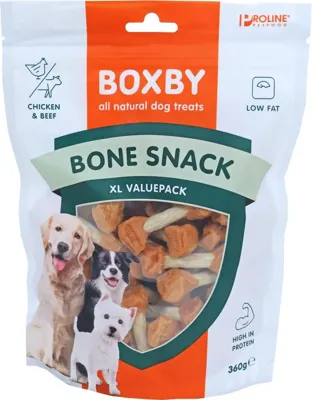 Proline Boxby bone snack XL valuepack, 360 gram. (10)