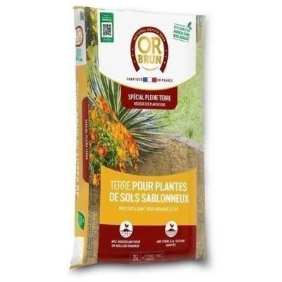 Grond voor planten in zandgronden - GOUDBRUIN - Obrtsolsab35N