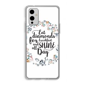 Diamonds: OnePlus 9 Transparant Hoesje
