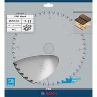 Bosch Professional Cirkelzaagblad voor Hout | PRO Wood | Ø 254mm Asgat 30mm 40T - 2608640443 Bosch Professional Cirkelzaagblad voor Hout | PRO Wood | Ø 254mm Asgat 30mm 40T - 2608640443