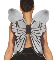 Zilveren Vlinder Vleugels 46x54 cm