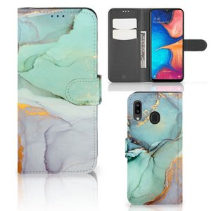 Hoesje voor Samsung Galaxy A30 Watercolor Mix