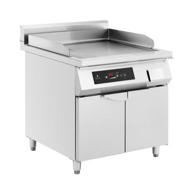 Inductiegrill - 720 x 610 mm - glad - 10000 W - Royal Catering