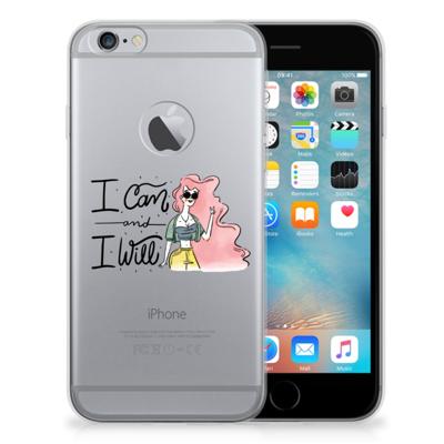 Apple iPhone 6 Plus | 6s Plus Telefoonhoesje met Naam i Can Apple iPhone 6 Plus | 6s Plus Telefoonhoesje met Naam i Can