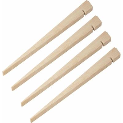 Tentharing - 4x - hout - 40 cm - tentpennen/zandharing