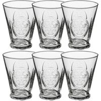 Set van 12x stuks tumbler glazen Carmela 340 ml van glas - Drinkglazen