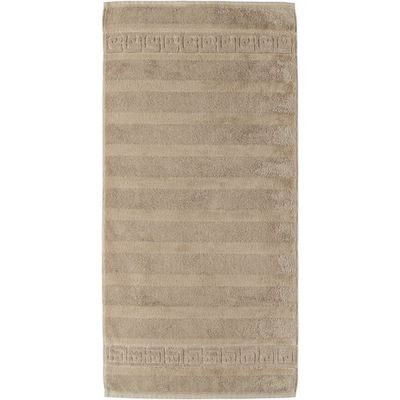 Cawö Cawö Noblesse Uni Handdoek 50x100 Zand