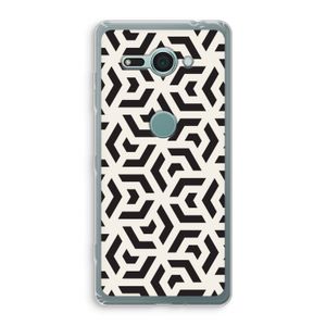 Crazy pattern: Sony Xperia XZ2 Compact Transparant Hoesje