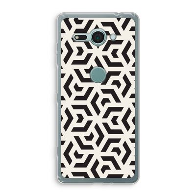 Crazy pattern: Sony Xperia XZ2 Compact Transparant Hoesje