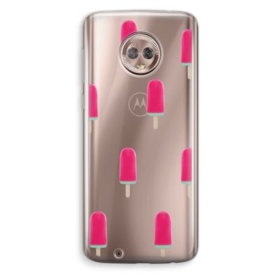 Waterijsje: Motorola Moto G6 Transparant Hoesje