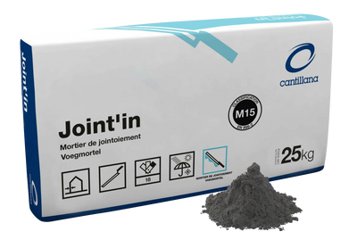 Voegmortel voor betonschutting (25kg)