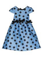 MAMA LUMA KIDS robe à pois - Bleu