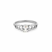 Dames ring 24KAE 124141S/54 Zilverkleurig 14