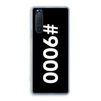 #9000: Sony Xperia 5 II Transparant Hoesje