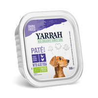Yarrah bio paté kip & kalkoen hondenvoer 12 x 150gr - thumbnail