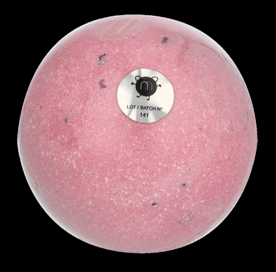 Nailmatic Kids Galaxy Bath Bomb Rose + Points Violets 160 g