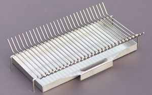 Aslade barbecue beton incl. vuurrooster in RVS 304 50x29cm