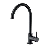 Keukenkraan Blue Label Blue Ribe | Opbouw | Mengkraan | Uitloop draaibaar | 1-hendel | Zwart